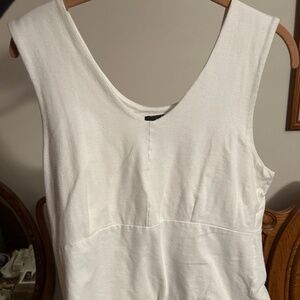 L White Woolrich Tank